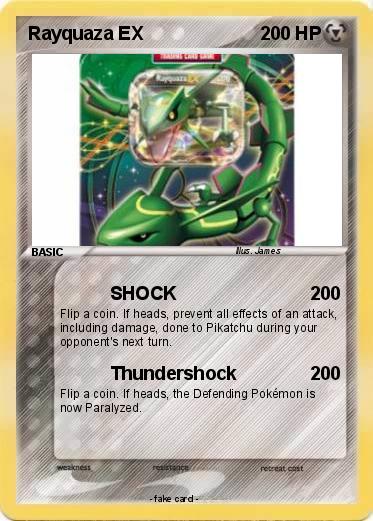 Pokemon Rayquaza EX