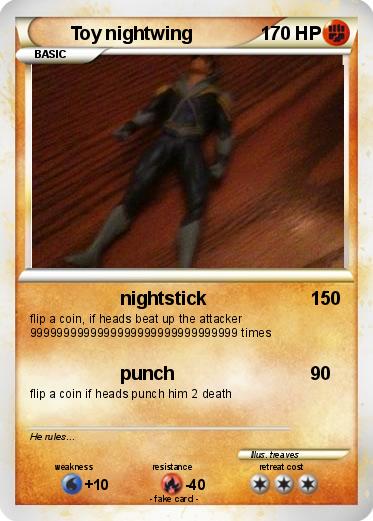 Pokemon Toy nightwing