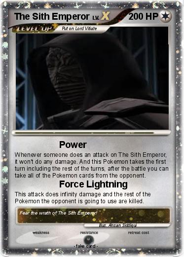 Pokemon The Sith Emperor