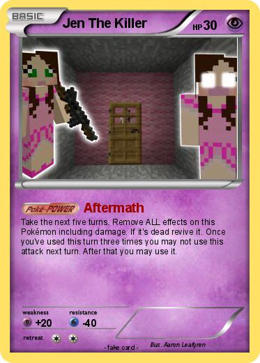 Pokemon Jen The Killer
