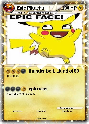 Pokemon Epic Pikachu