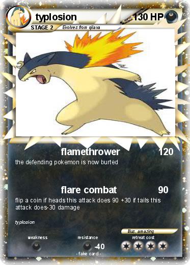 Pokemon typlosion