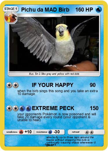 Pokemon Pichu da MAD Birb