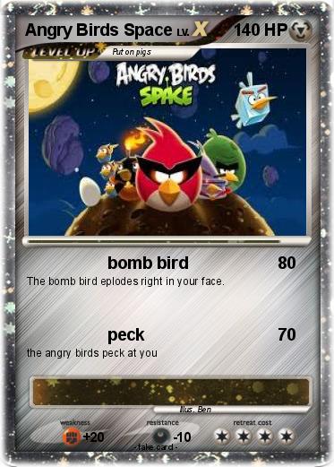 Pokemon Angry Birds Space