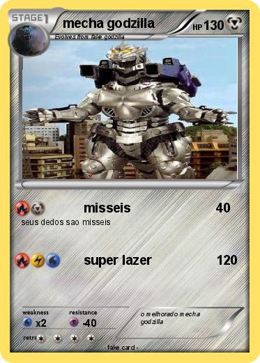 Pokemon mecha godzilla