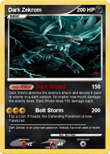 Pokemon Dark Zekrom