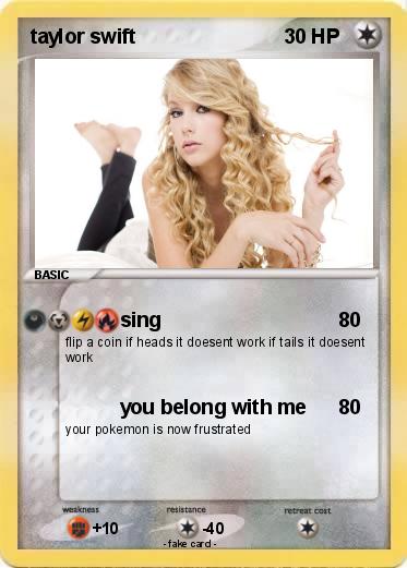 Pokemon taylor swift