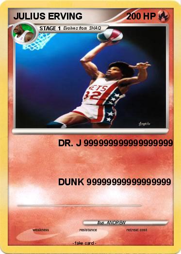 Pokemon JULIUS ERVING