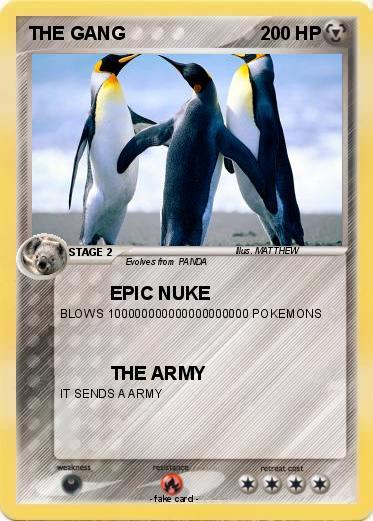 Pokemon THE GANG