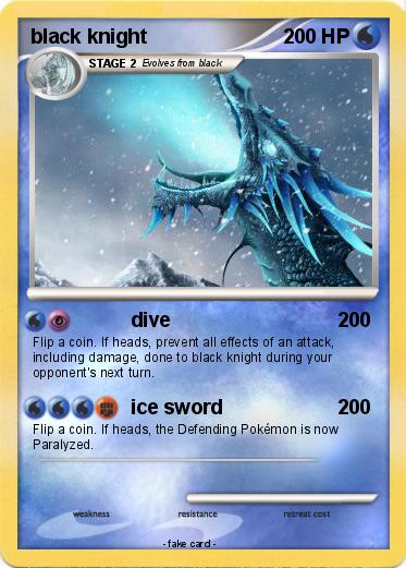Pokemon black knight