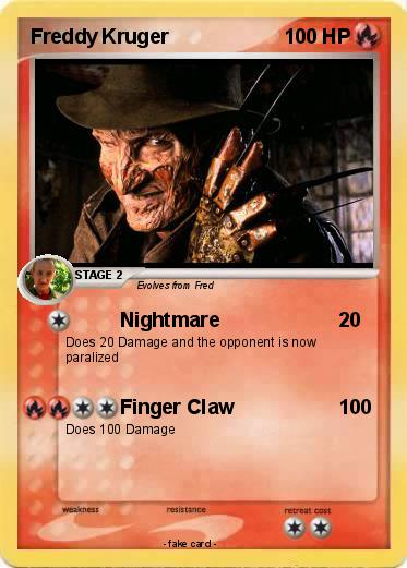 Pokemon Freddy Kruger