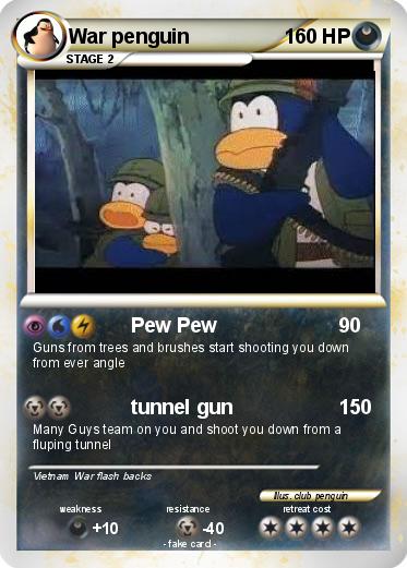 Pokemon War penguin