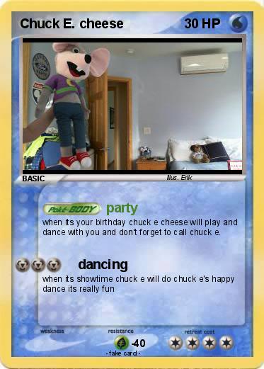Pokemon Chuck E. cheese
