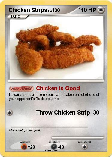 Pokemon Chicken Strips