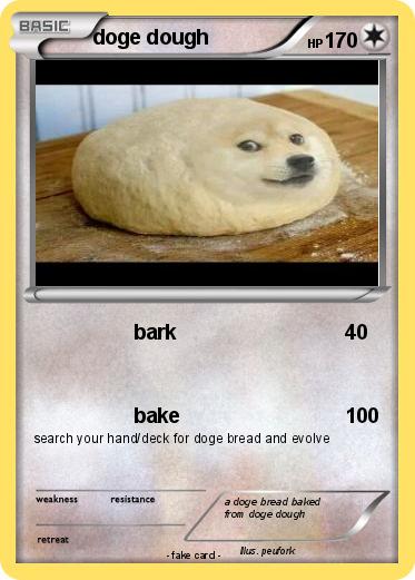 Pokemon doge dough