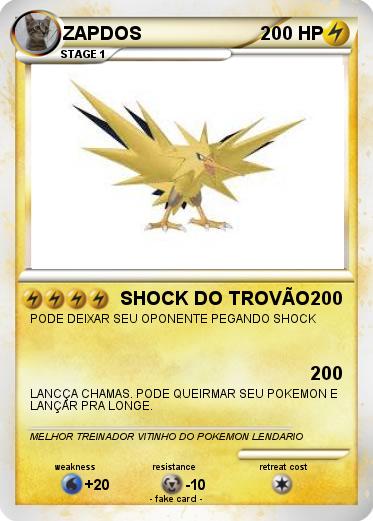 Pokemon ZAPDOS