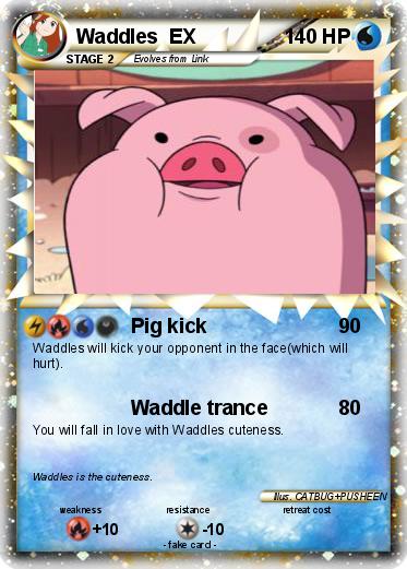 Pokemon Waddles  EX