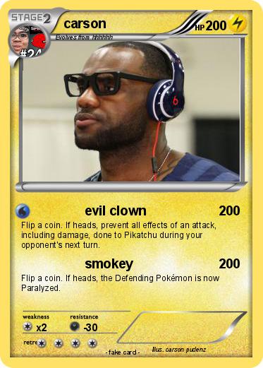 Pokemon carson