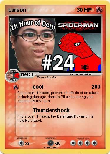 Pokemon carson