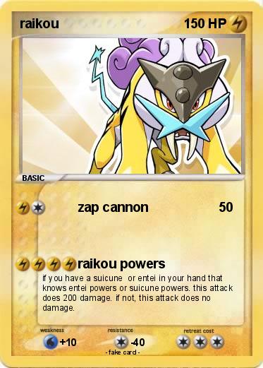 Pokemon raikou