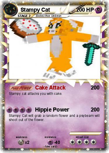 Pokemon Stampy Cat