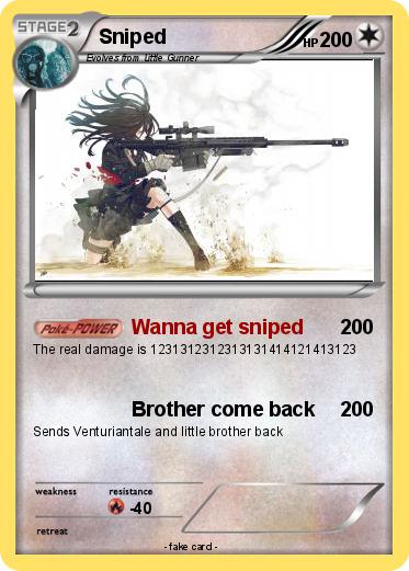 Pokemon Sniped