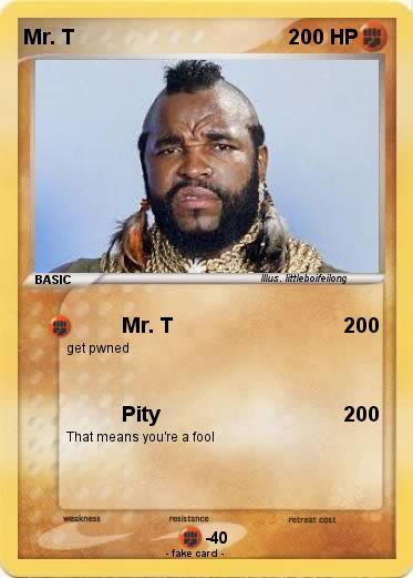 Pokemon Mr. T