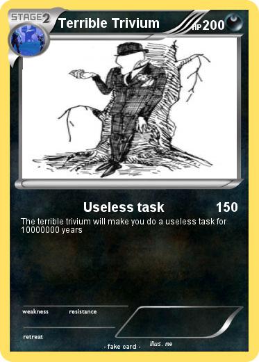 Pokemon Terrible Trivium