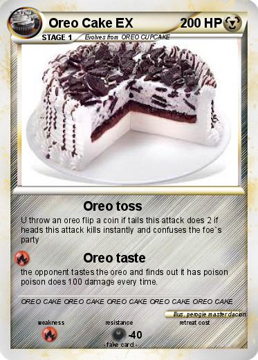 Pokemon Oreo Cake EX