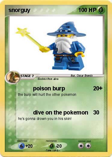 Pokemon snorguy