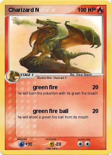 Pokemon Charizard N