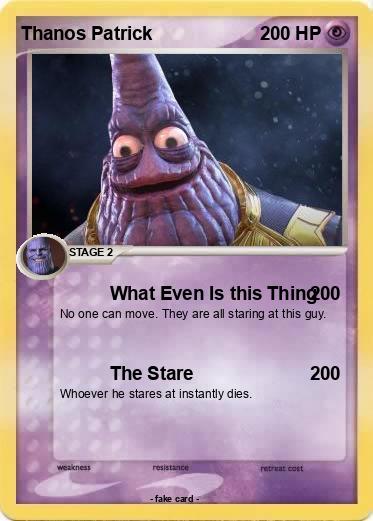 Pokemon Thanos Patrick