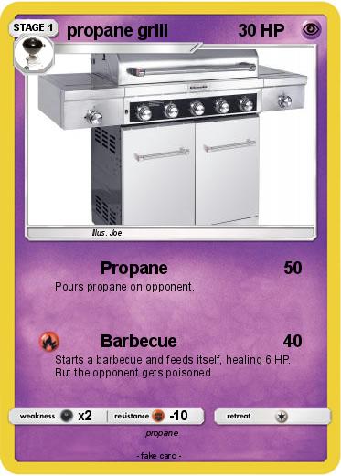 Pokemon propane grill
