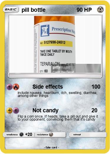 Pokemon pill bottle