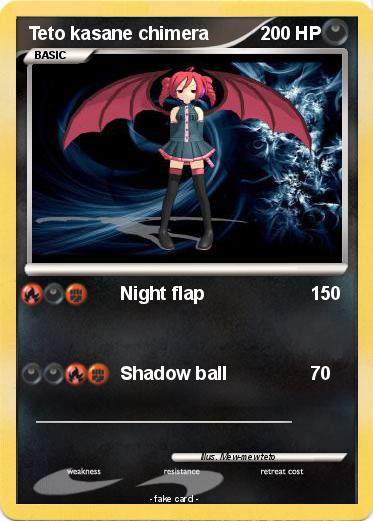 Pokemon Teto kasane chimera