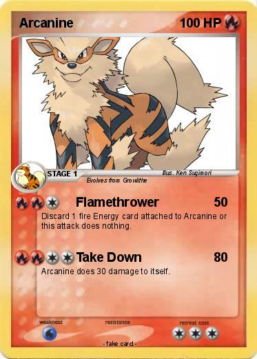 Pokemon Arcanine