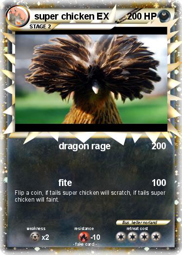 Pokemon super chicken EX
