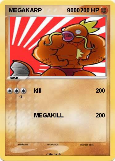 Pokemon MEGAKARP                9000