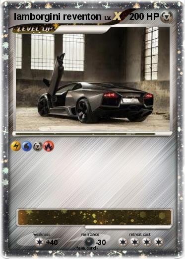 Pokemon lamborgini reventon