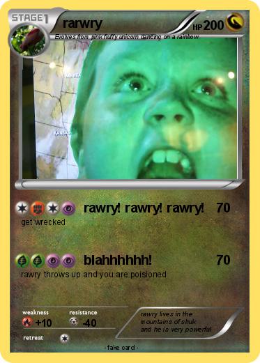 Pokemon rarwry