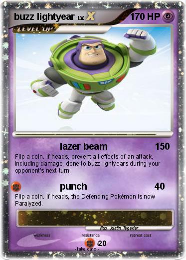 Pokemon buzz lightyear