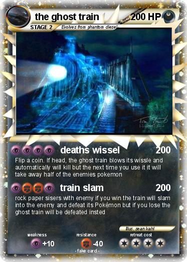 Pokemon the ghost train
