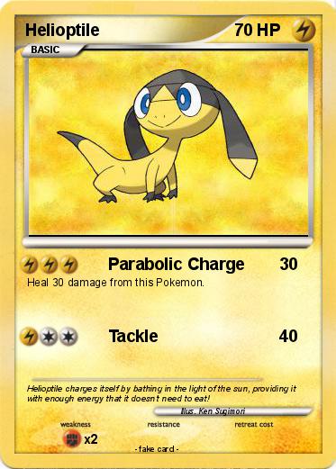 Pokemon Helioptile