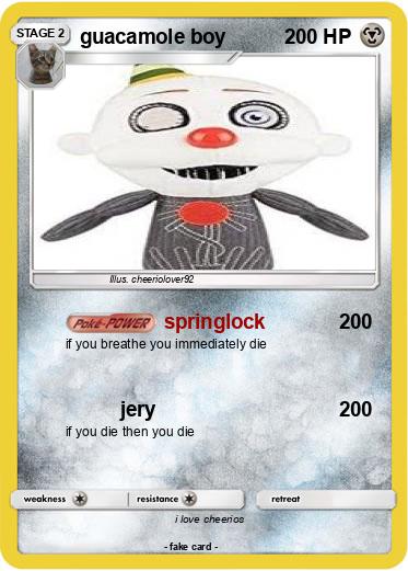 Pokemon guacamole boy
