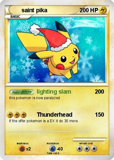 Pokemon saint pika