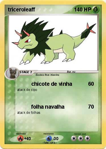 Pokemon triceroleaff