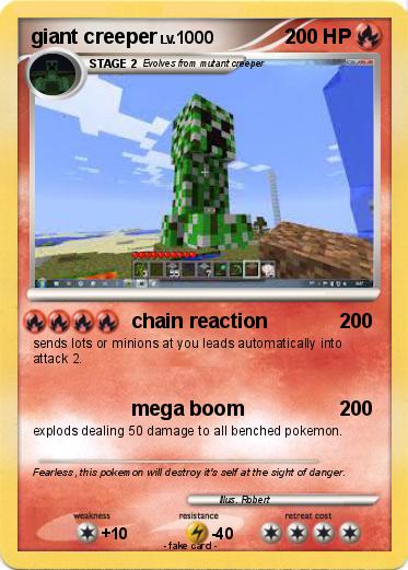 Pokemon giant creeper