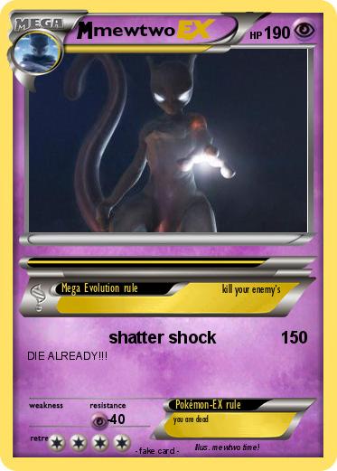 Pokemon mewtwo