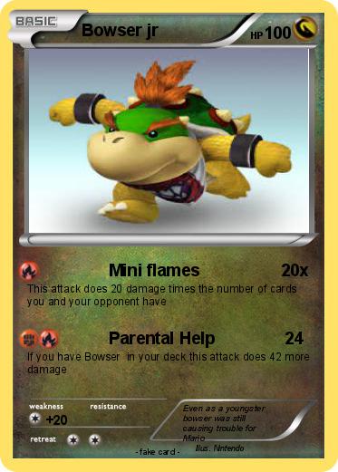 Pokemon Bowser jr