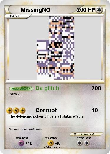 Pokemon MissingNO